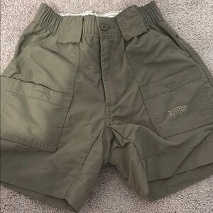 AFTCO Boy’s Olive Green Shorts never worn
